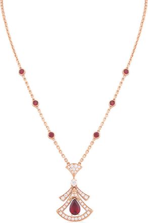 Bulgari Divas Dream 18 kt Rose Gold Openwork Necklace