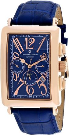 Christian Van Sant Prodigy Automatic Blue Dial Mens Watch CV9142