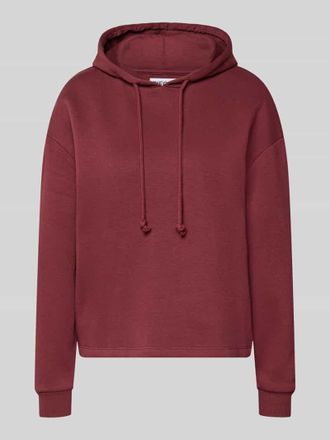 Pieces Regular Fit Hoodie aus Baumwoll-Mix Modell CHILLI in Bordeaux, Gr&ouml;&szlig;e XL