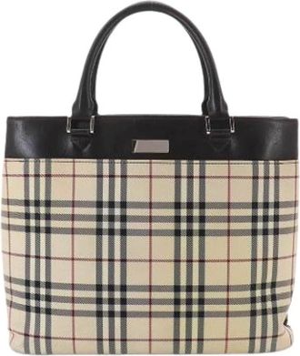 Burberry Pre-owned Vintage Tote Bag - Pre-owned - Mujer - Beige - ONE SIZE