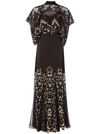 Temperley London Emperor maxi dress - Black