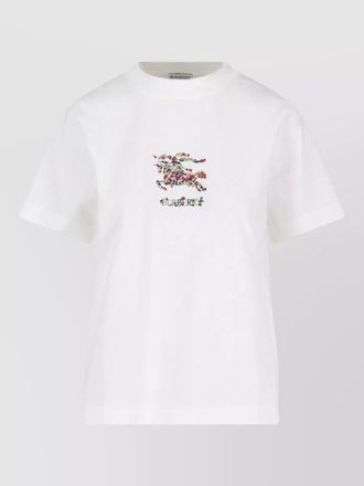 Burberry cotton printed t-shirt