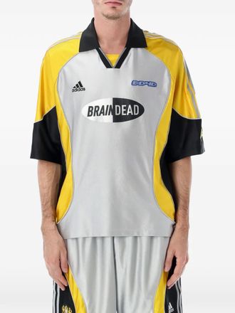 adidas x Brain Dead soccer jersey - Grijs