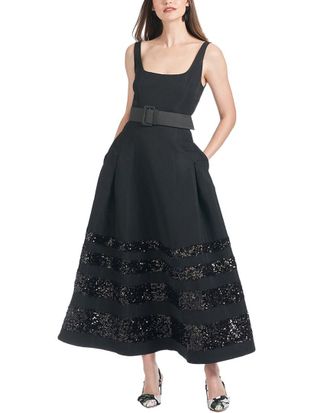 Sachin & Babi Sequin Mia Gown