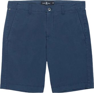 Psycho Bunny Shorts con bottone - Blu