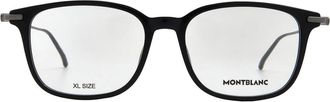 Montblanc Demo Square Mens Eyeglasses MB0413OA 001 54