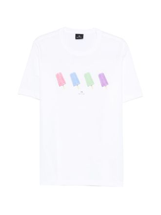 Paul Smith bedrucktes Baumwoll-T-Shirt