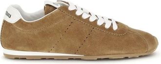 Miu Miu Plume Suede Trainers