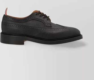 Thom Browne leather brogue lace-up shoes