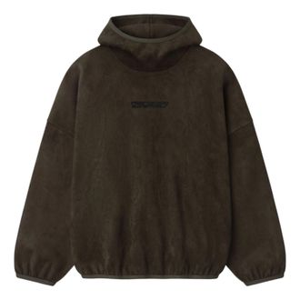 Fear of God Suede Fleece Modern Hoodie Brown 192HO256943F