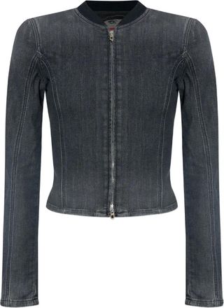 Diesel Giacca De-Gary-D con zip - Nero