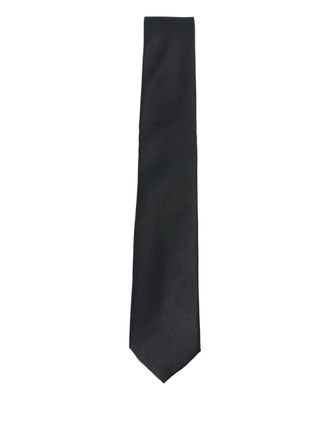 Tagliatore plain tie - Blue