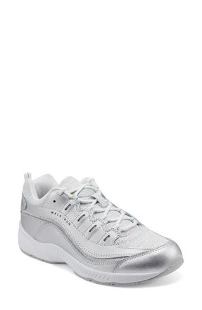 Easy Spirit Romy Sneaker in Silver at Nordstrom, Size 8.5