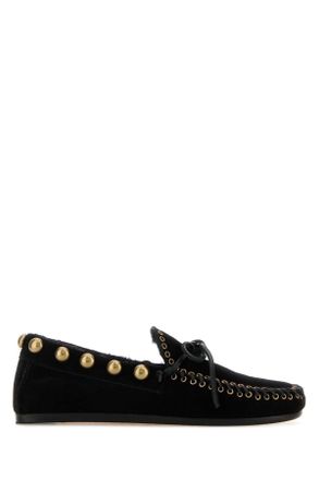 Isabel Marant Isabel Marant Black Suede Fitza Loafers