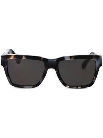 Dolce & Gabbana Eyewear Occhiali da sole con logo inciso - Nero
