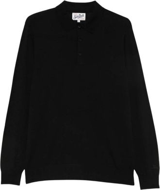MC2 Saint Barth Alfie Knit Polo - Tops - Hombre - Negro - XL