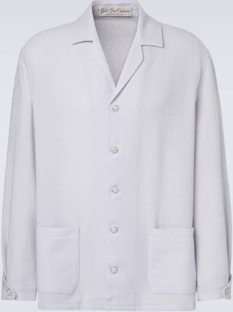 God's True Cashmere Affirmations cashmere pajama shirt with moonstone