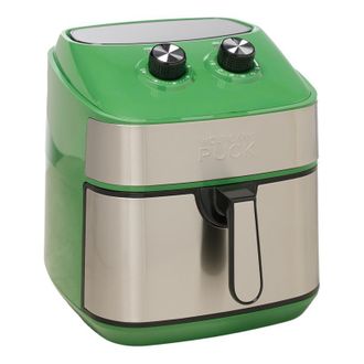 Wolfgang Puck Cookware 9.7-Quart Ceramic Nonstick Stainless Steel Air Fryer Refurbished