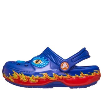 Crocs (TD) Crocs Classic IAM Dragon Lights Clog Blue Bolt 212510-4KZ