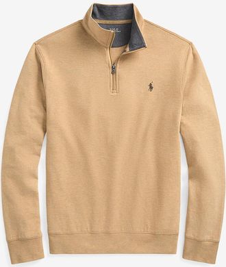 Polo Ralph Lauren Oberteil aus Jersey mit Stehkragen und Zip Pony
