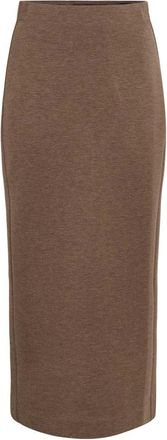 Inwear Falda Midi - Skirts - Mujer - Marr&oacute;n - 2XS