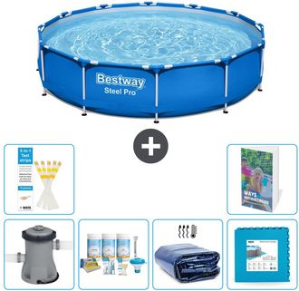 Bestway Piscina Bestway Steel Pro Redonda - 366x76 Cm - 7-piezas S188