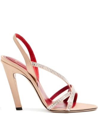 Valentino Garavani Dans Le Foyer crystal-embellished sandals - Pink