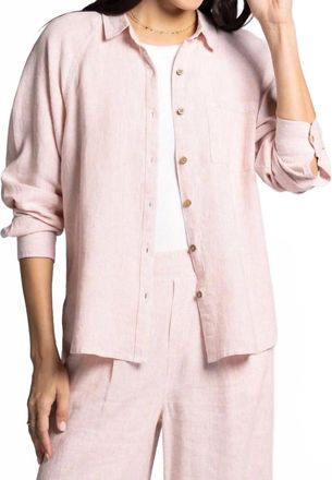 Thread & Supply Anastasia Shirt In White Clay