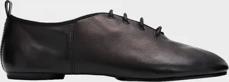 Maison Margiela Tabi Jazz Leather Lace-Up Flats