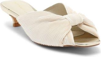 Intentionally blank Curfew Knot Slide Sandal in Ivory at Nordstrom, Size 11
