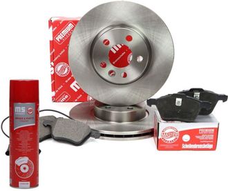 OEM Juego De Discos Y Pastillas De Freno Delantero Para Ford, Seat, Vw 202601190