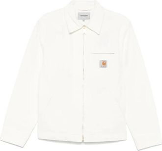 Carhartt Work in Progress Iconische Detroit-jas in Off White - Heren - Zomerjassen - Wit - M - Katoen - Jassen