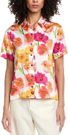 Karl Lagerfeld Karl Lagerfeld Conversational Camp Shirt