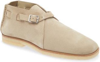 Christophe Lemaire Buckle Boot in Kraft Beige at Nordstrom, Size 11Us