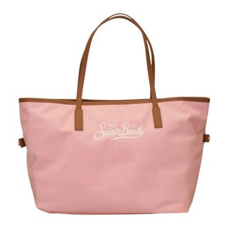 MC2 Saint Barth Tote Bags, female, Pink, Size: ONE SIZE City Bag Nylon