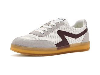 Rag & Bone Retro Court Sneakers 2.0 Womens Shoes White/Taupe : EU 39.5 (US Womens 9.5) M, Leather