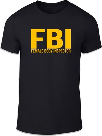 Generic Female Body Inspectors | Printed Unisex Short Sleeve T-Shirt Multicolour