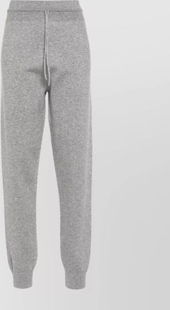 Fabiana Filippi elastic waistband ribbed cuffs trousers