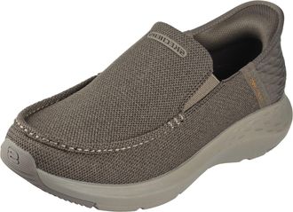 Skechers Mens Ultra Flex 3.0 Smooth Step Hands Free Slip-In Shoes, Taupe Parson, 9 X-Wide