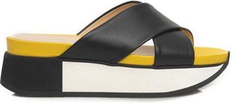 Cerruti Black Calfskin Women Womens Sandal