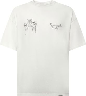 Represent Hand Drawn Thoroughbred Cotton T-shirt