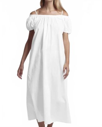 Skin Bronagh Caftan Dress In White