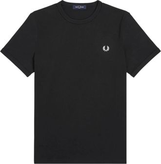 Fred Perry T-Shirts - Heren - T-shirts - Zwart - S - Tops