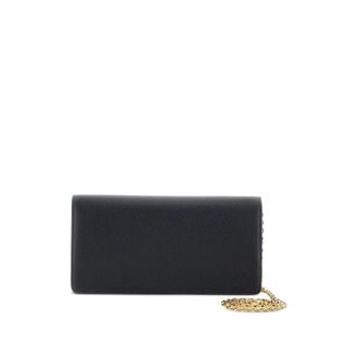 Mulberry Calf Leather Clutch - Black