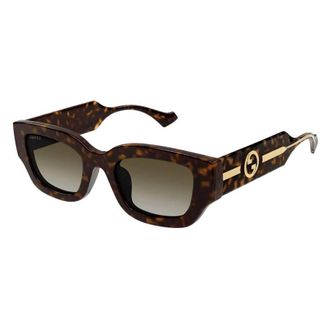 Gucci Brown Cat Eye Ladies Sunglasses GG1558SK 002 51