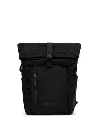 Marc O'Polo buckle rolltop backpack - Black