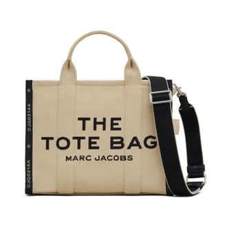 Marc Jacobs Jacquard Medium Tote - Dames - Handtassen - Beige - ONE Size - Tassen