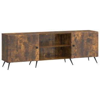 vidaXL Mueble De Tv Roble Ahumado 150 X 31 X 50 Cm Vidaxl