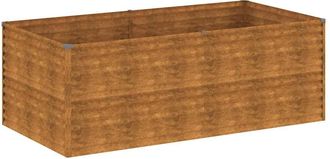 vidaXL Jardinera De Acero Corten 196x100x69 Cm Vidaxl