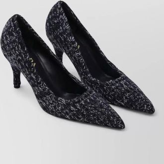 Prada knitted pumps